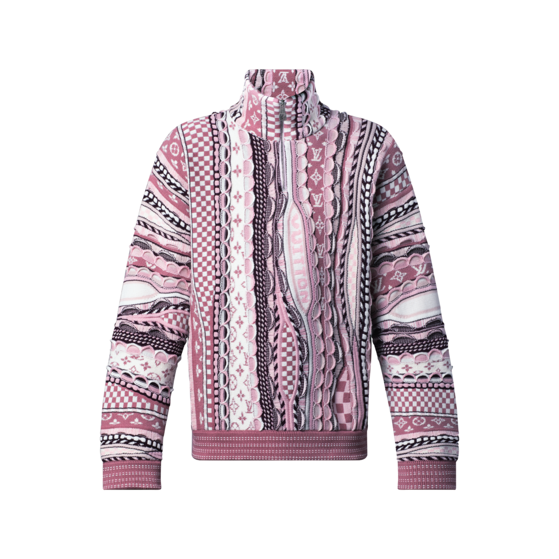 Half-Zip Jumper - Luxury Orange | LOUIS VUITTON